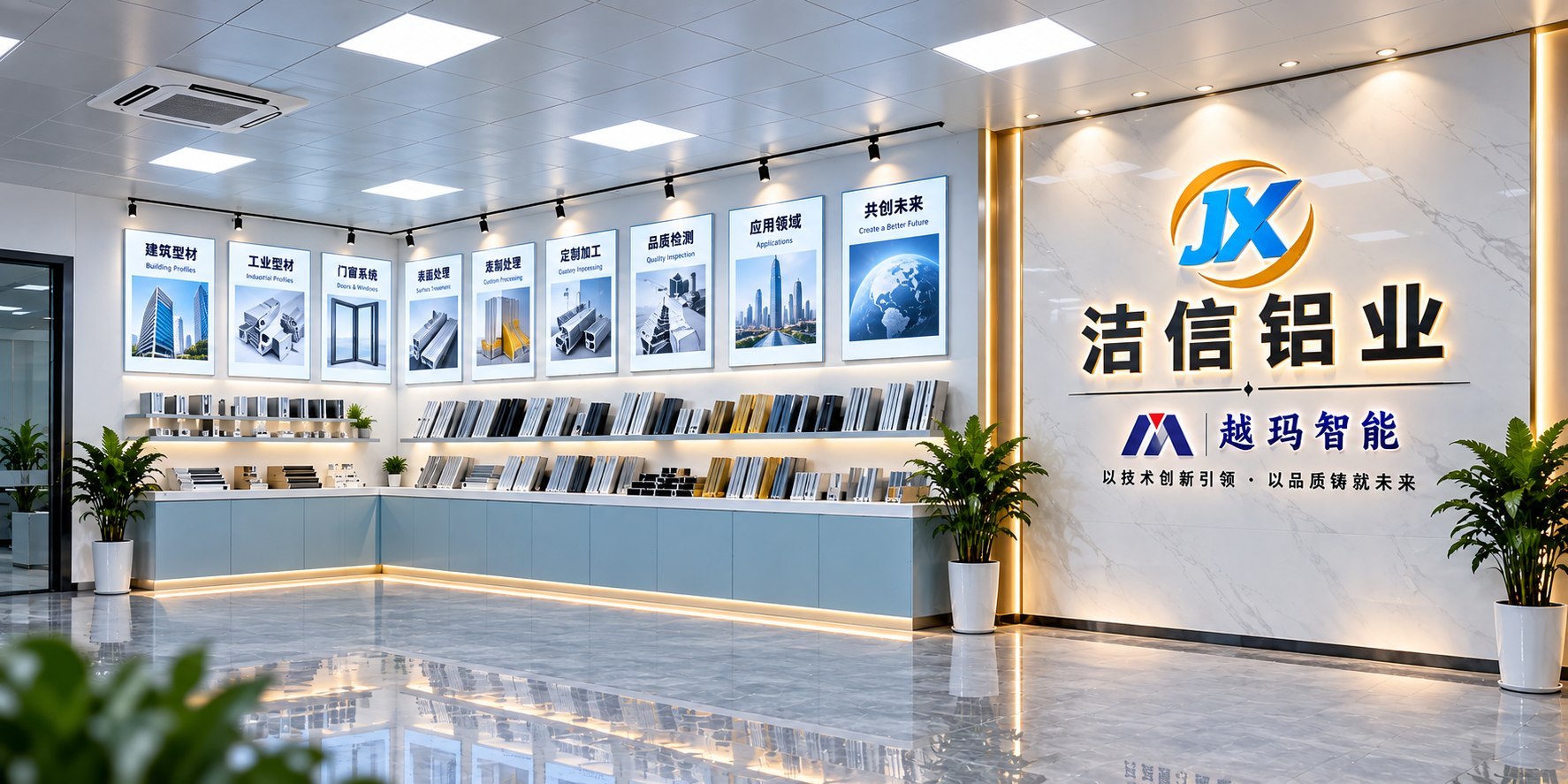 JIE XIN · Product showroom